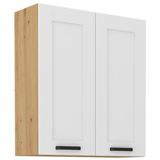 Luna kuhinjski element 2 vrata 80x31x90 natur (artisan hrast)/bijela