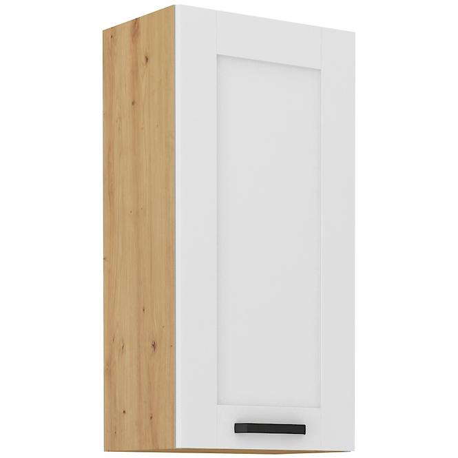 Luna kuhinjski element 1 vrata 45x31x90 natur (artisan hrast)/bijela
