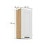 Luna kuhinjski element 1 vrata 40x31x90 natur (artisan hrast)/bijela,2
