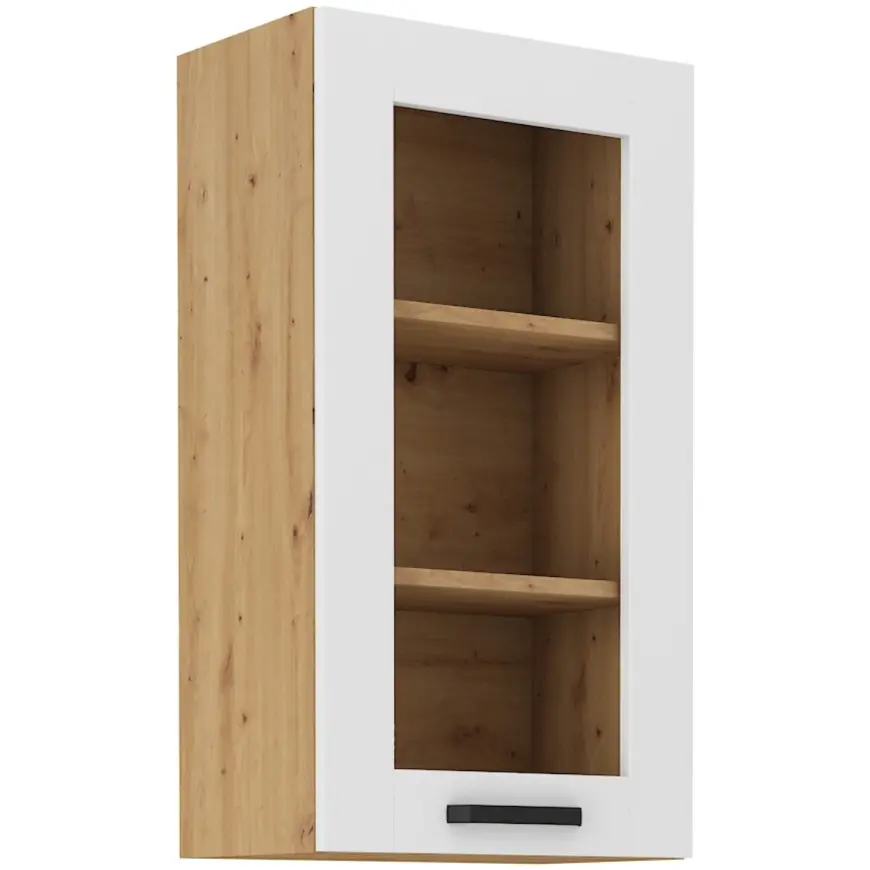 Luna kuhinjski element 1 vrata 40x31x90 natur (artisan hrast)/bijela