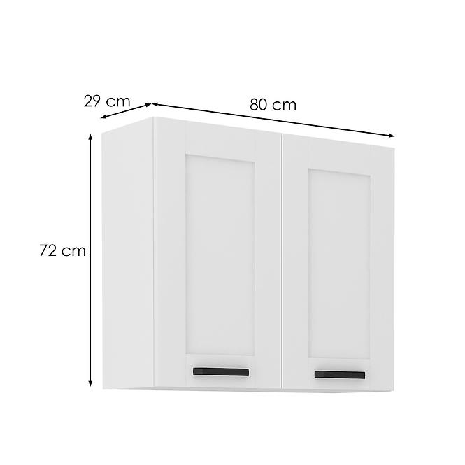 Luna kuhinjsii element 2 vrata 80x31x72 bijela