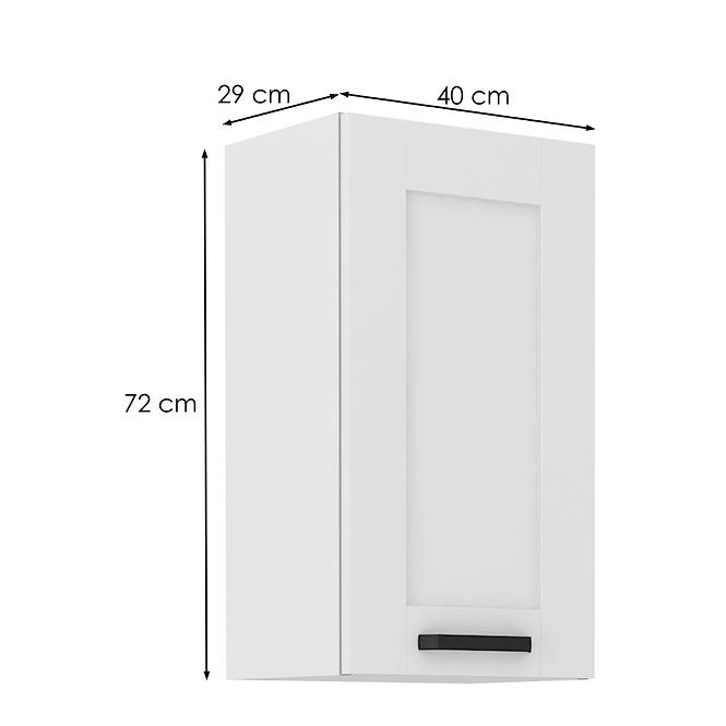 Luna kuhinjski element 1 vrata 40x31x72 bijela