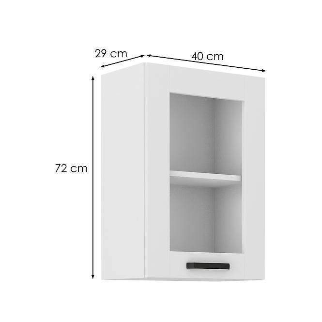 Luna kuhinjski element 1 vrata 40x31x72 bijela