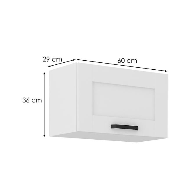 Luna kuhinjski element 1 vrata 60x31x36 bijela