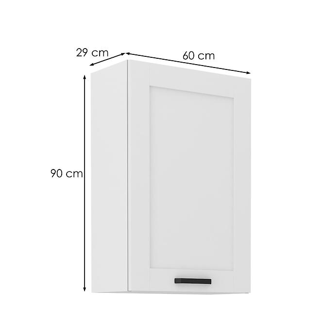 Luna kuhinjski element 1 vrata 60x31x90 bijela