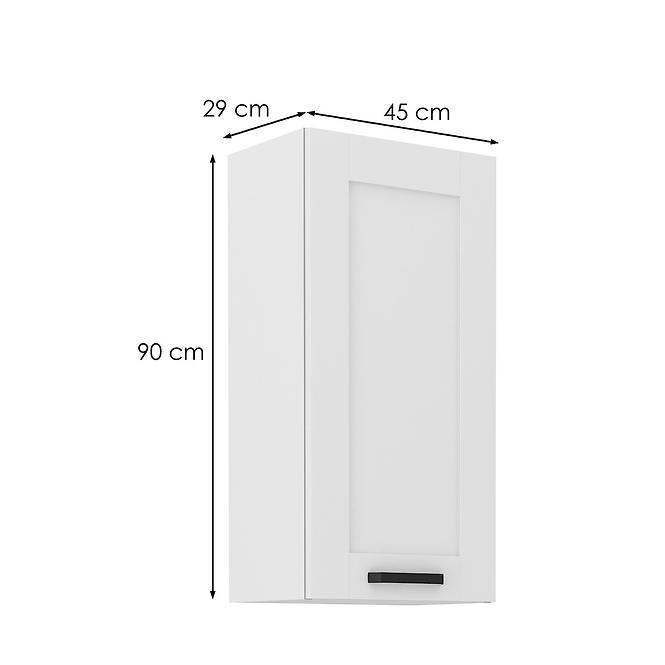 Luna kuhinjski element 1 vrata 45x31x90 bijela