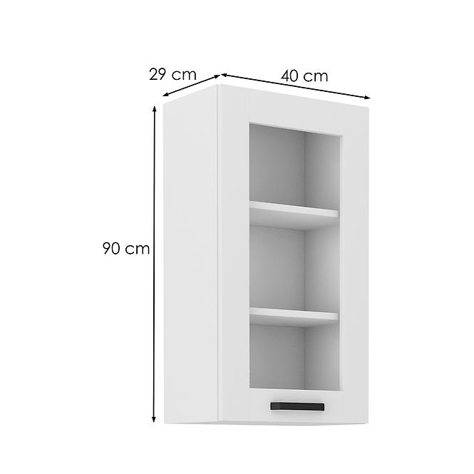 Luna kuhinjski element 1 vrata 40x31x90 bijela