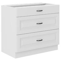 Stilo kuhinjski element 3 ladice 80x52x82 bijeli