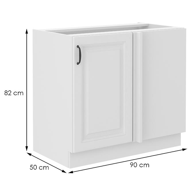 Stilo kutni kuhinjski element 1 vrata 90x60x82 bijeli