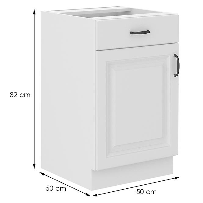 Stilo kuhinjski element 1 vrata+1 ladica 50x52x82 bijeli
