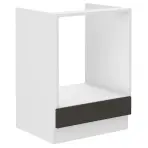 Stilo kuhinjski element 60x52x82 bijeli/tamno sivi