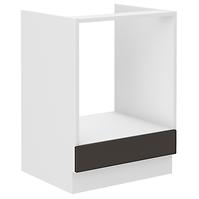 Stilo kuhinjski element 60x52x82 bijeli/tamno sivi