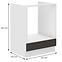 Stilo kuhinjski element 60x52x82 bijeli/tamno sivi,2