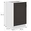 Stilo kuhinjski element 1 vrata 50x52x82 bijeli/tamno sivi,2