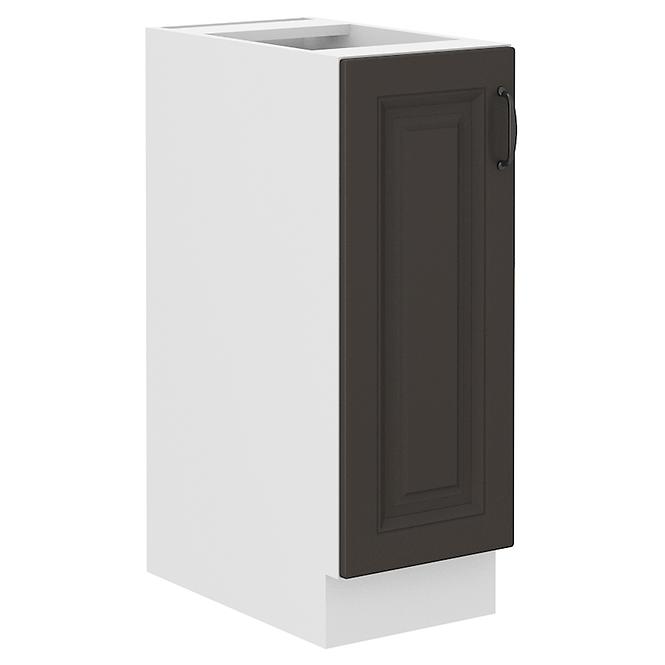 Stilo kuhinjski element 1 vrata 30x52x82 bijeli/tamno sivi