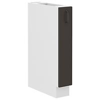 Stilo kuhinjski element 1 ladica 15x52x82 bijeli/tamno sivi
