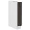 Stilo kuhinjski element 1 ladica 15x52x82 bijeli/tamno sivi