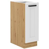 Luna kuhinjski element 1 vrata 30x52x82 bijeli/natur (artisan hrast)