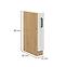 Luna 15d cargo bb kuhinjski element 1 ladica 15x50x82cm bijeli/natur (artisan hrast),2