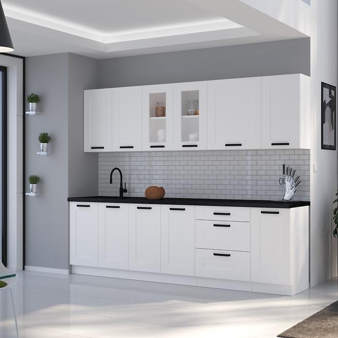 Luna kuhinjski element 2 vrata za sudoper 80x52x82 bijeli