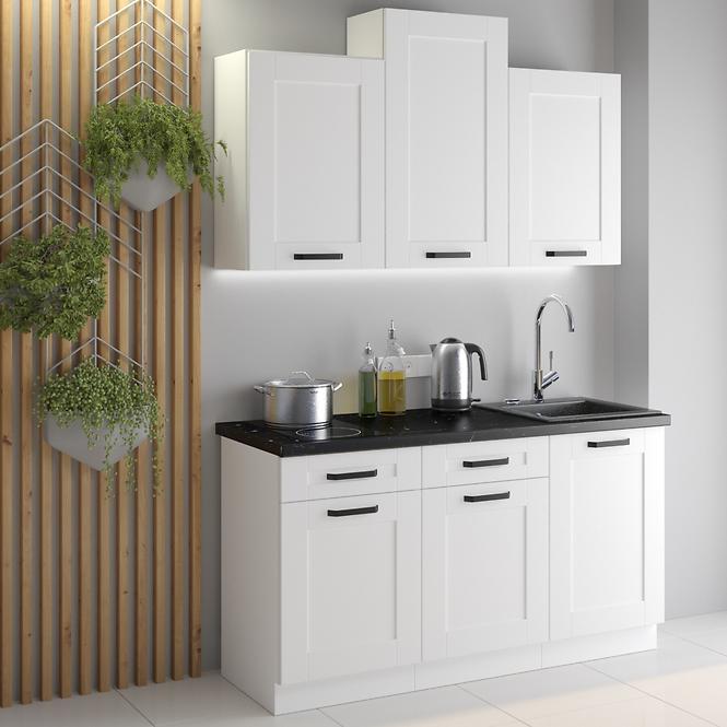 Luna kuhinjski element 2 vrata za sudoper 80x52x82 bijeli
