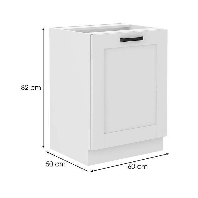 Luna kuhinjski element 1 vrata 60x52x82 bijeli