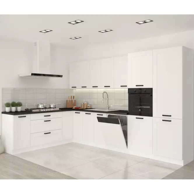 Luna kuhinjski element 1 vrata+1 ladica 50x52x82 bijeli,8