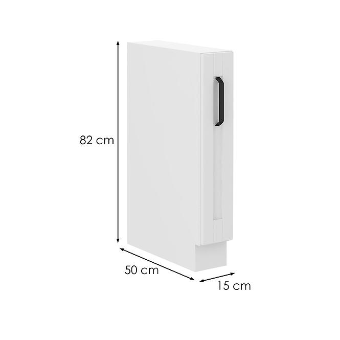 Luna kuhinjski element 1 ladica 15x52x82 bijeli
