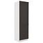 Stilo kuhinjski element 2 vrata +3 ladice 60x57x210 bijeli/tamno sivi