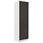 Stilo kuhinjski element 2 vrata 60x57x210 bijeli/tamno sivi