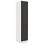 Stilo kuhinjski element 2 vrata 40x57x210 bijeli/tamno sivi
