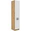Luna kuhinjski element 2 vrata 40x57x210 bijeli/natur (artisan hrast)