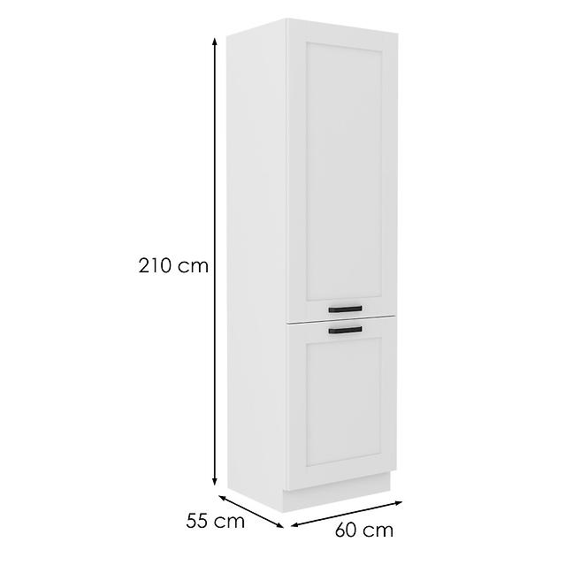 Luna kuhinjski element 2 vrata 60x57x210 bijeli