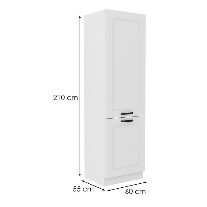 Luna kuhinjski element 2 vrata 60x57x210 bijeli