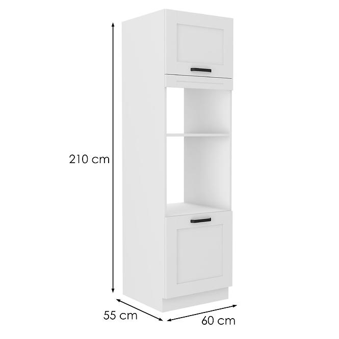 Luna kuhinjski element 2 vrata 60x57x210 bijeli