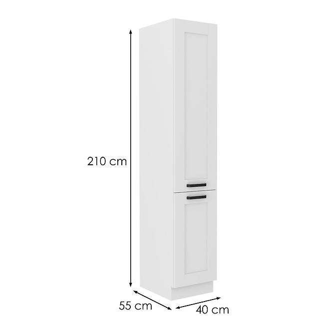 Luna kuhinjski element 2 vrata 40x57x210 bijeli