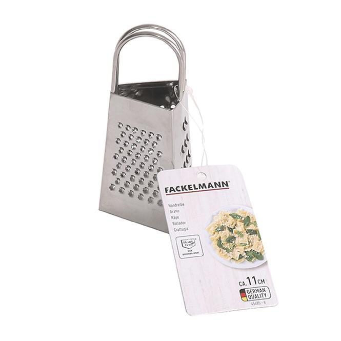 Mini ribež s ručkom inox 11 cm