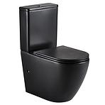 Wc monoblok Igar crni + sporospuštajuća wc daskla