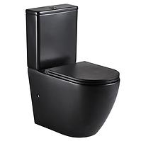 Wc monoblok Igar crni + sporospuštajuća wc daskla