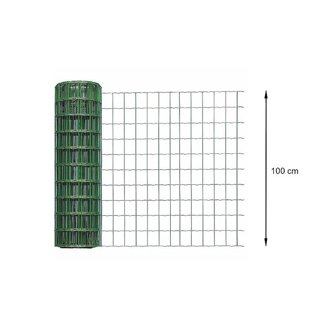 Zavarena mreža PROMO zelena 75 x 100mm 100cm 10m 7078171