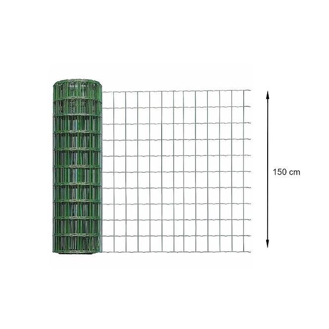 Zavarena mreža PROMO zelena 75 x 100mm 150cm 10m 7078170