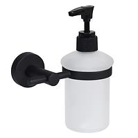 Dozator za sapun s držačem For You crni 8253
