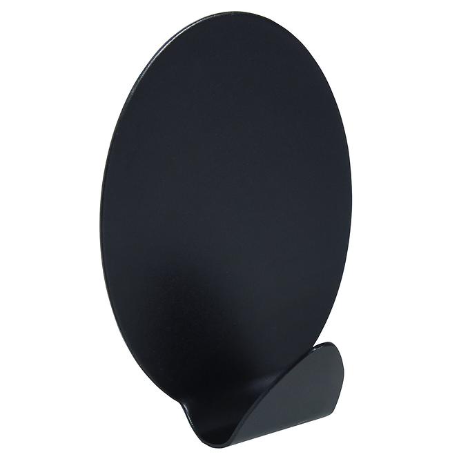 Vješalica/kukica samoljepljiva Oval Trendy 2 kom. crna 8282