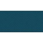 Blue Chevron Mat 30/60 Rett.