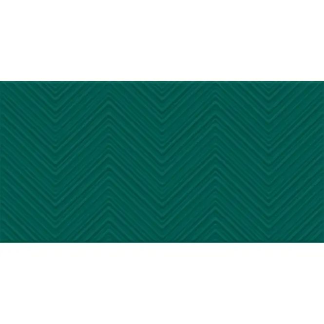 Zidna pločica Green Chevron Mat 30/60 rett.