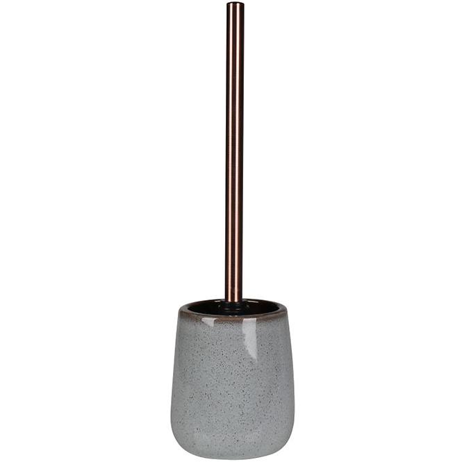 Četka za WC Milton 11x11x37 cm siva