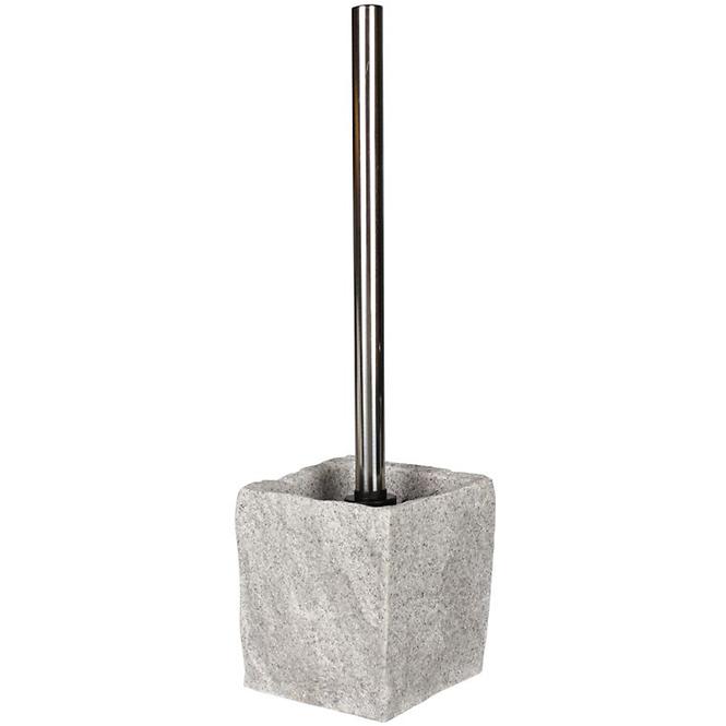 Četka za WC Pedro 10 5x10x37 cm siva