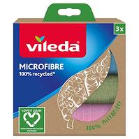 Krpa od mikrofibre Vileda 100% reciklirana 3 kom