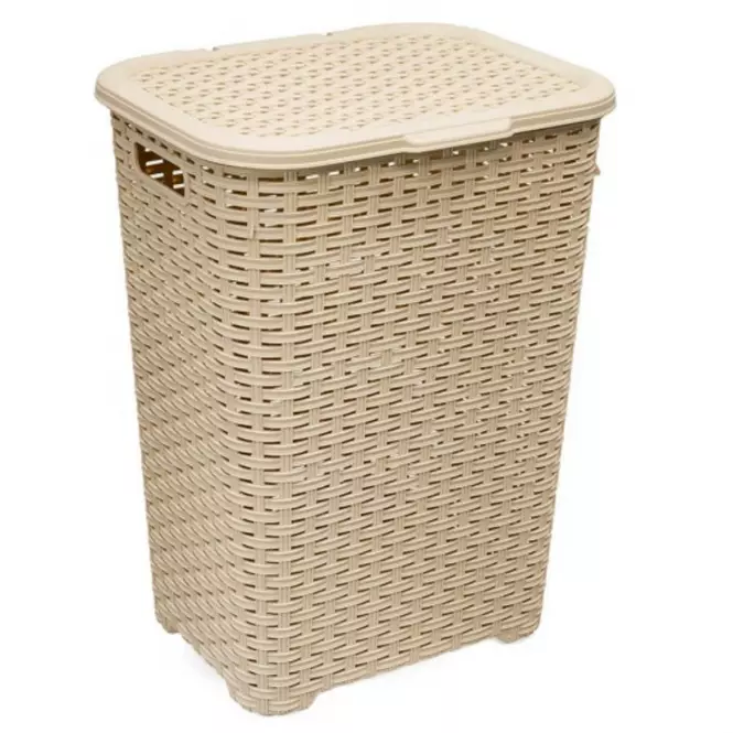 Košara za rublje 60l ratan /bež/katex