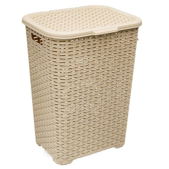 Košara za rublje 60l ratan /bež/katex